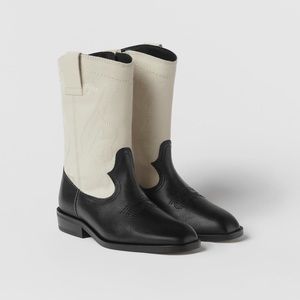 Limited Edition girl Zara cowgirl boots